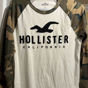 Holister graphic long sleeve T-shirt